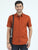 MEN'S RUST SOLID SLIM FIT SHIRT