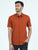 MEN'S RUST SOLID SLIM FIT SHIRT