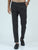 MEN'S DK.GREY PRINT SLIM FIT TROUSER