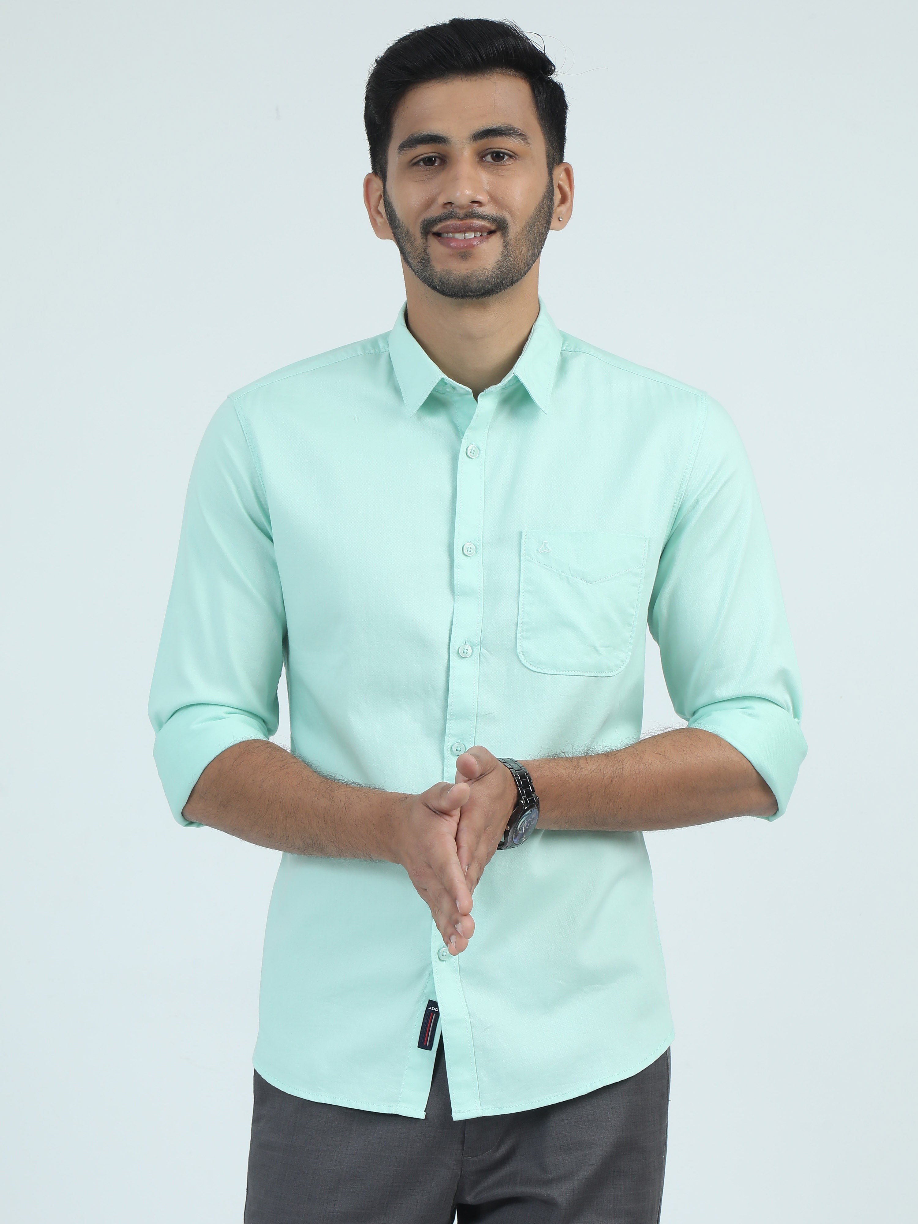 MEN'S PISTA SOLID SLIM FIT SHIRT