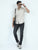 MEN'S BLACK SOLID SLIM FIT JEANS