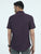 MEN'S PURPLE PRINT SLIM FIT SHIRT