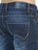 MEN'S BLUE SOLID SLIM FIT JEANS