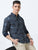 MEN'S BLUE PRINT SLIM FIT SHIRT