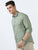 MEN'S LT.GREEN-SOLID SLIM FIT SHIRT