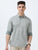 MEN'S DK.GREEN PRINT SLIM FIT SHIRT