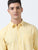 MEN'S YELLOW  STRIPES  SLIM FIT SHIRT