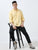 MEN'S YELLOW  STRIPES  SLIM FIT SHIRT