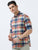 MEN'S PINK CHECKS SLIM FIT SHIRT