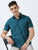 MEN'S P.GREEN-SOLID SLIM FIT SHIRT