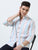 MEN'S PINK STRIPES SLIM FIT SHIRT