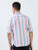 MEN'S PINK STRIPES SLIM FIT SHIRT