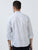 MEN'S WHITE- PRINT SLIM FIT SHIRT