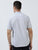 MEN'S WHITE PRINT SLIM FIT SHIRT