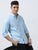 MEN'S LT.BLUE-SOLID SLIM FIT SHIRT