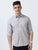 MEN'S LT.GREY-SOLID SLIM FIT SHIRT