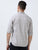 MEN'S LT.GREY-SOLID SLIM FIT SHIRT