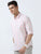 MEN'S LT.PINK CHECKS SLIM FIT SHIRT