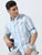 MEN'S BLUE STRIPES SLIM FIT SHIRT