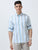 MEN'S BLUE STRIPES SLIM FIT SHIRT