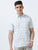 MEN'S BLUE CHECKS SLIM FIT SHIRT