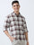 MEN'S DK.PINK CHECKS  SLIM FIT SHIRT