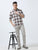 MEN'S DK.PINK CHECKS  SLIM FIT SHIRT