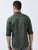 MEN'S GREEN PRINTED SLIM FIT SHIRT