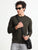 MEN'S OLIVE SLIM FIT SWEAT SHIRT