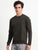 MEN'S OLIVE SLIM FIT SWEAT SHIRT