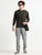 MEN'S OLIVE SLIM FIT SWEAT SHIRT