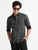 MEN'S BLACK PRINT  SLIM FIT SHIRT