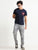 MEN'S NAVY SLIM FIT T SHIRT