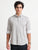 MEN'S EGGRU WHITE PRINT SLIM FIT SHIRT