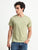 MEN'S OLIVE SLIM FIT T SHIRT