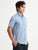 MEN'S BLUE PRINT SLIM FIT SHIRT