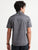 MEN'S DK.GREY PRINT SLIM FIT SHIRT