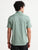 MEN'S GREEN PRINT SLIM FIT SHIRT