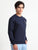 MEN'S NAVY SLIM FIT  SWEAT SHIRT