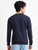 MEN'S NAVY SLIM FIT  SWEAT SHIRT