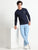 MEN'S NAVY SLIM FIT  SWEAT SHIRT