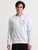 MEN'S ECRU MELANGE SLIM FIT SWEAT SHIRT