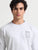 MEN'S ECRU MELANGE SLIM FIT SWEAT SHIRT