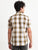 MEN'S DK.KHAKI CHECKS SLIM FIT SHIRT