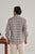 MEN'S CREAM PRINT SLIM FIT SHIRT