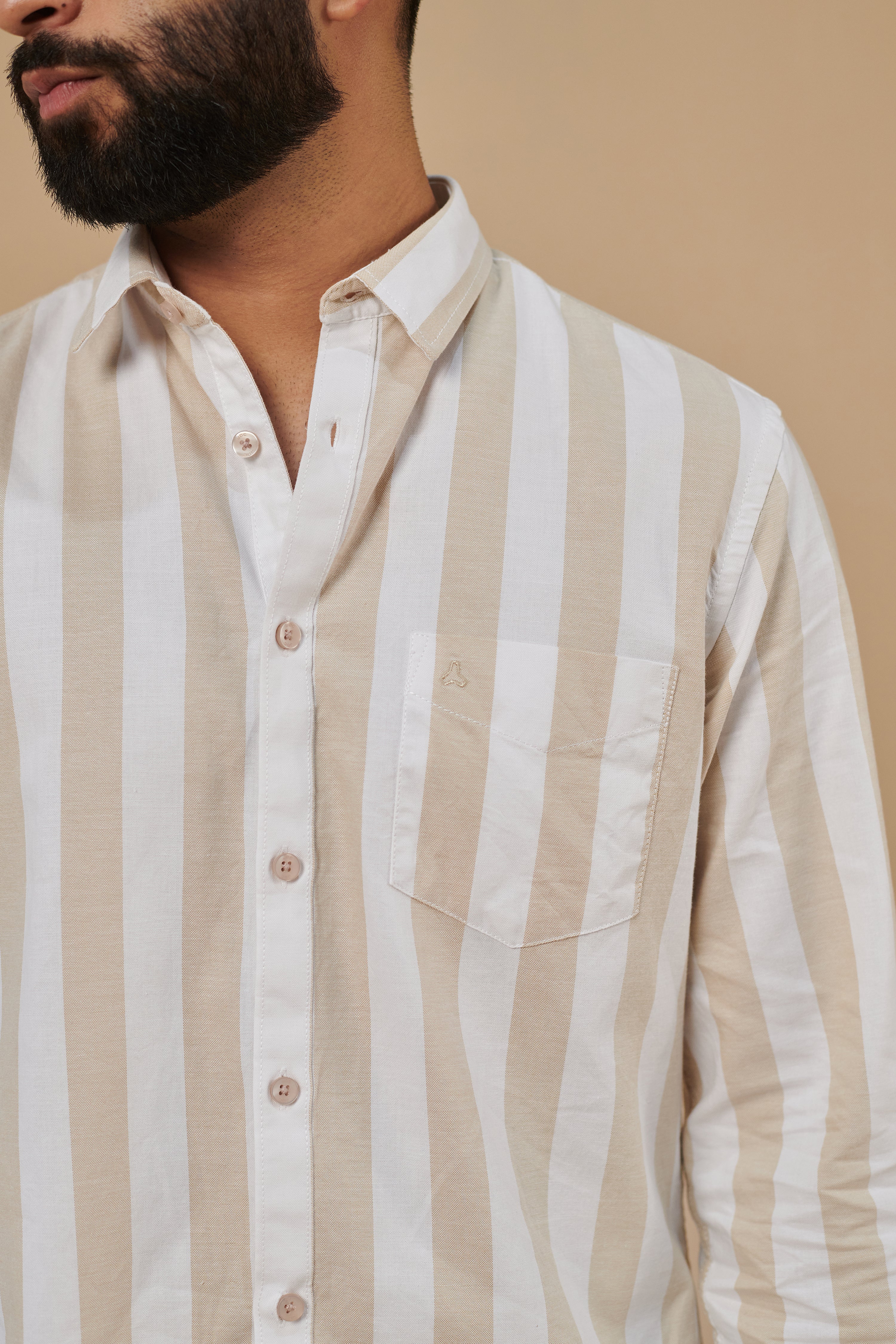 MEN'S SANDEL STRIPES SLIM FIT SHIRT