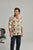 MEN'S DK.KHAKI PRINT SLIM FIT SHACKET