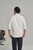 MEN'S WHITE SOLID SLIM FIT SHIRT