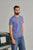 MEN'S LT BLUE SLIM FIT T SHIRT