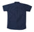 JDC Boy's Navy Blue Printed Shirt